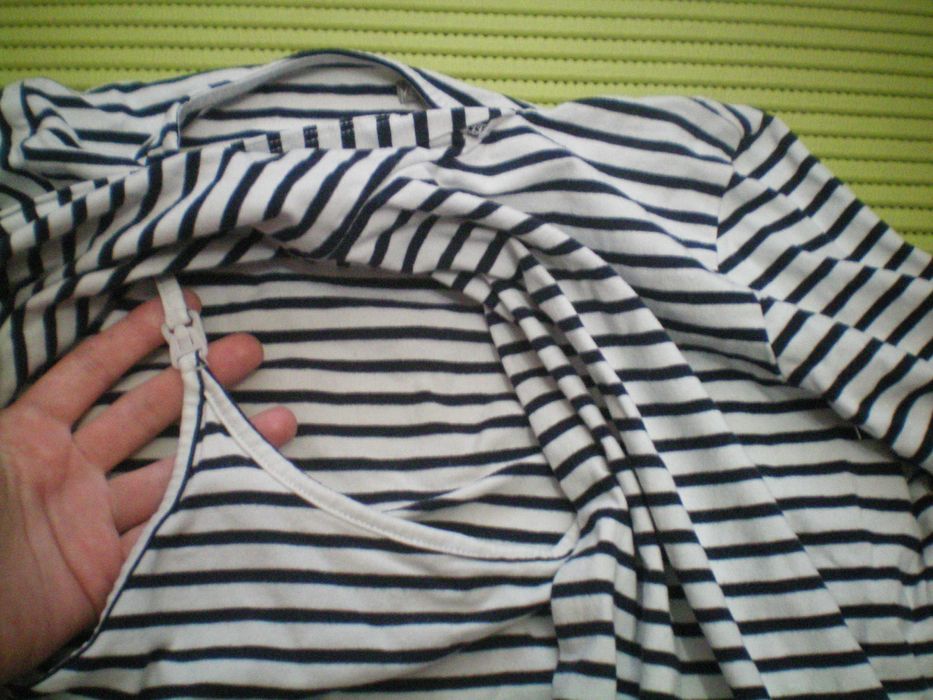 Кофта туника блузка для кормления годування футболка стрейч коттон