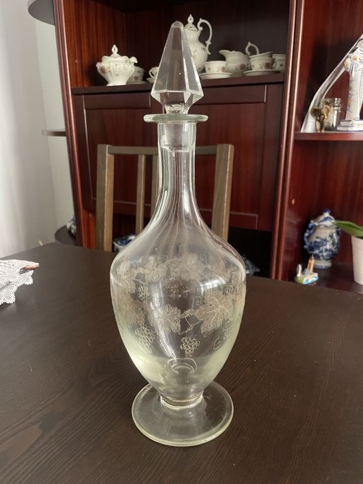 Conjunto garrafas vidro