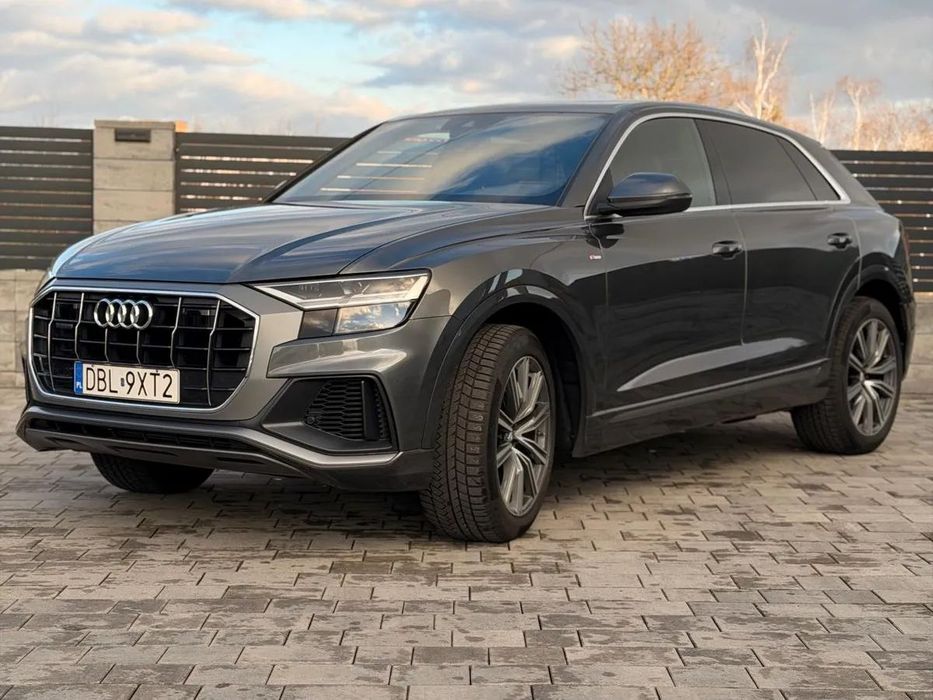 Audi Q8 Audi Q8 50 TDI S-line | ASO | Bezwypadkowy | tylna oś skrętna, umowa