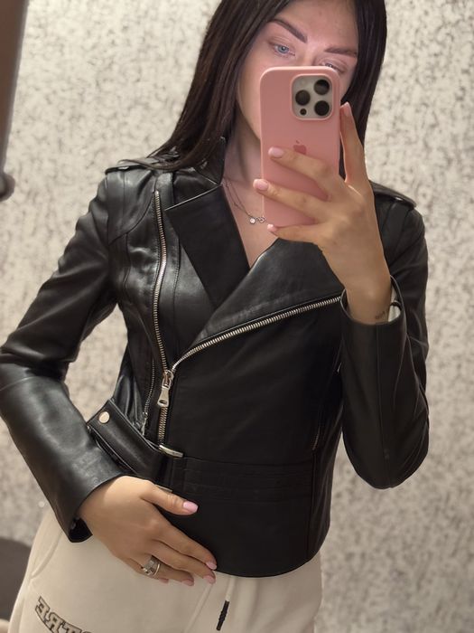 Куртка косуха на молнии