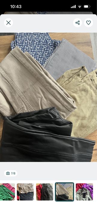 Paka ubran xs/s- m do dalszej sprzedaży ok 14,5kg