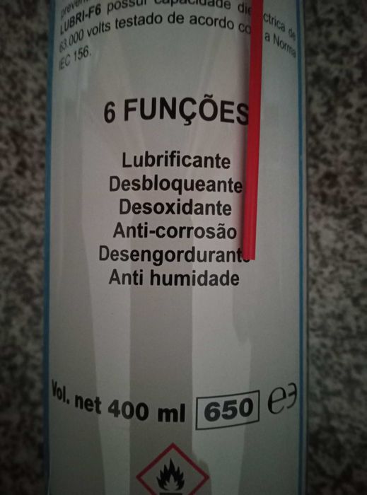 Spray lubrificante para Bicicleta...