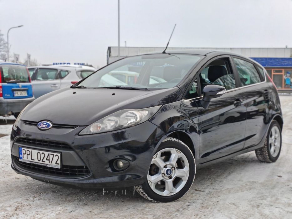 Śliczny Ford Fiesta Mk7 1.6 TDCI 90km z 2008r - 5 Drzwi - Klima - Bdb