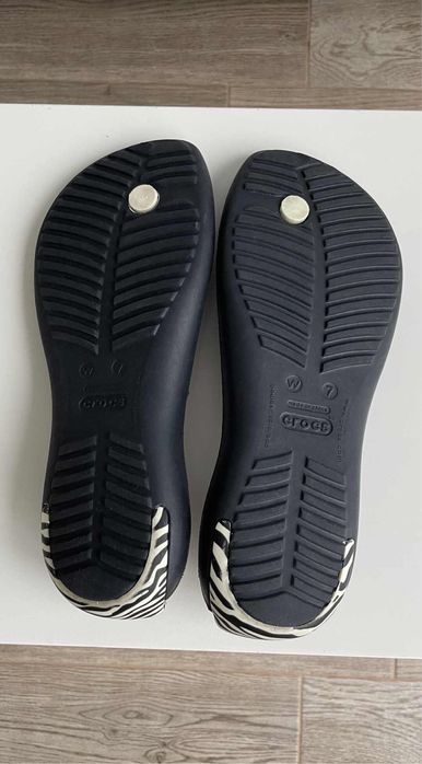 Crocs japonki sexi flip zebra W7 37/38