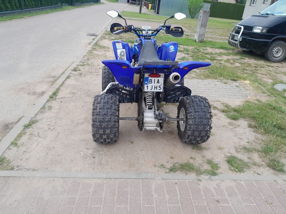 Yamaha raptor 660r zamiana