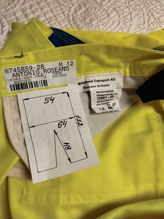 Спецовка роба сигнальные брюки 56-58