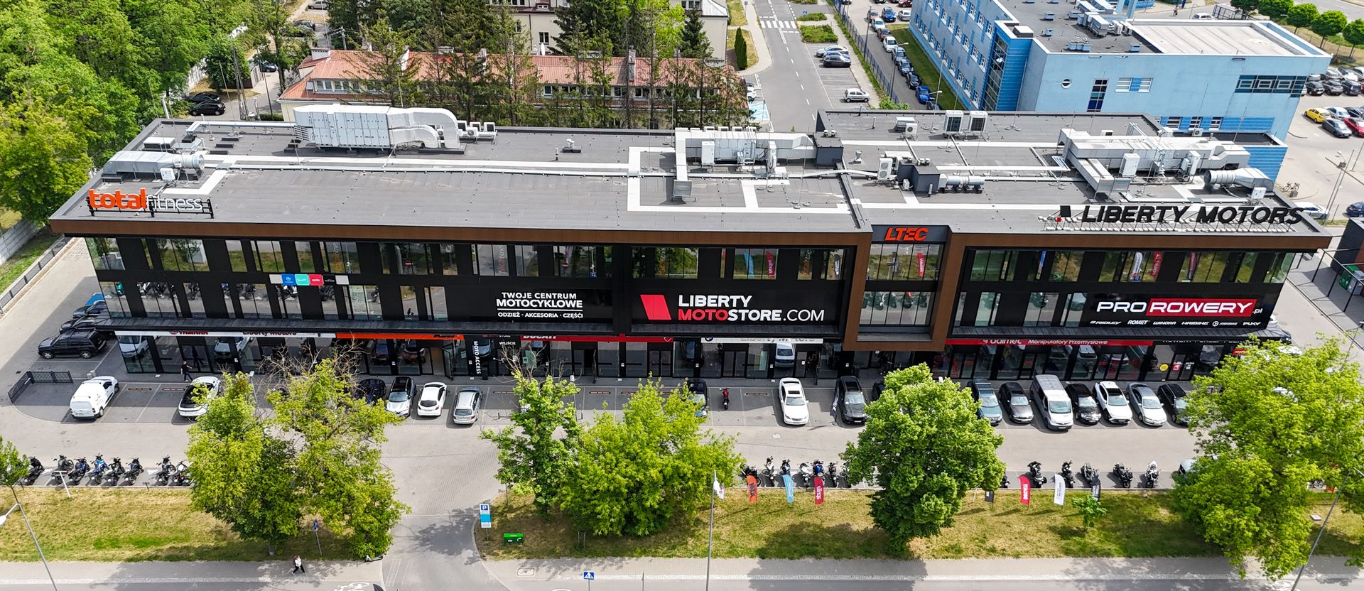 LIBERTY MOTORS Piaseczno - Dealer: BMW DUCATI KTM YAMAHA APRILIA MOTO GUZZI VESPA PIAGGIO top banner