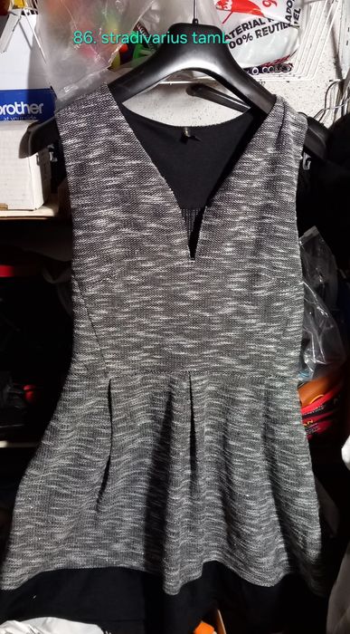 Peças de roupa em boas condições