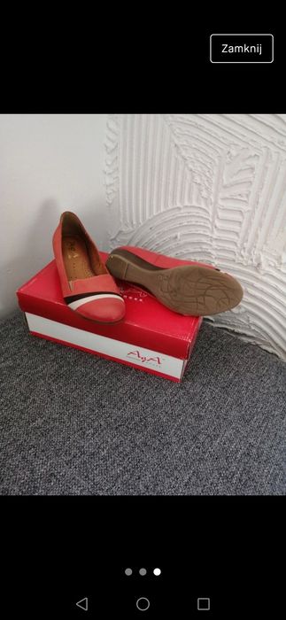 Buty czułenka nowe