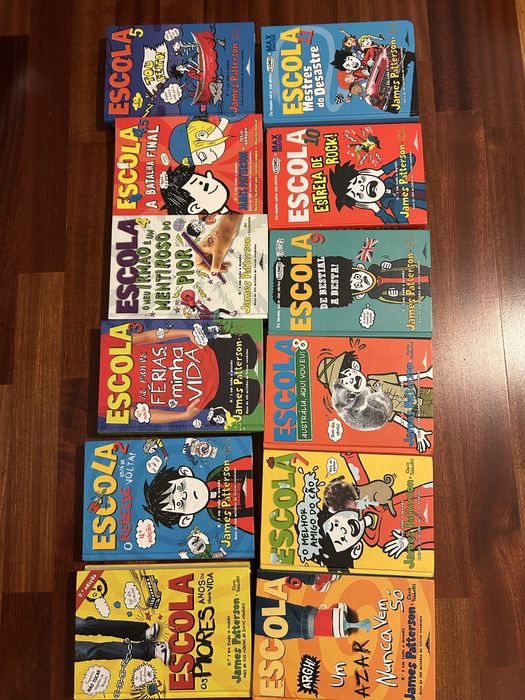 Colecao Escola - James patterson (livros 1 a 11)