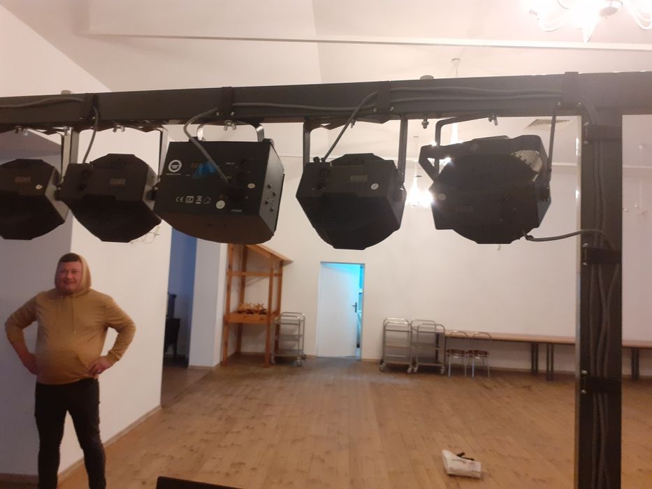 Światło disco Kolorofon ledpar 36led 2szt. Kpl