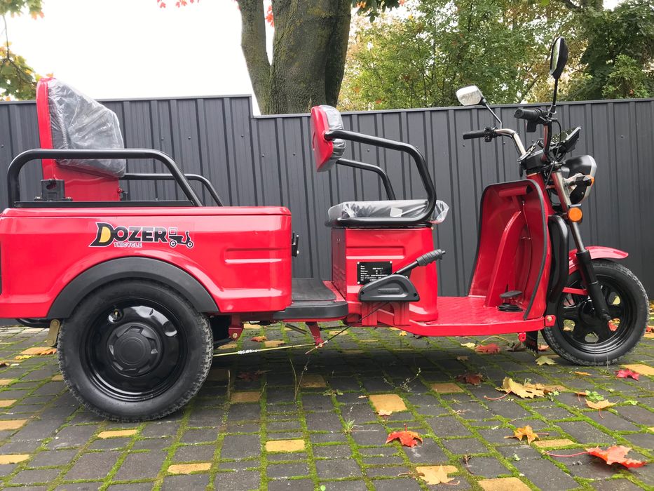 Електро трицикл вантажно пасажирський