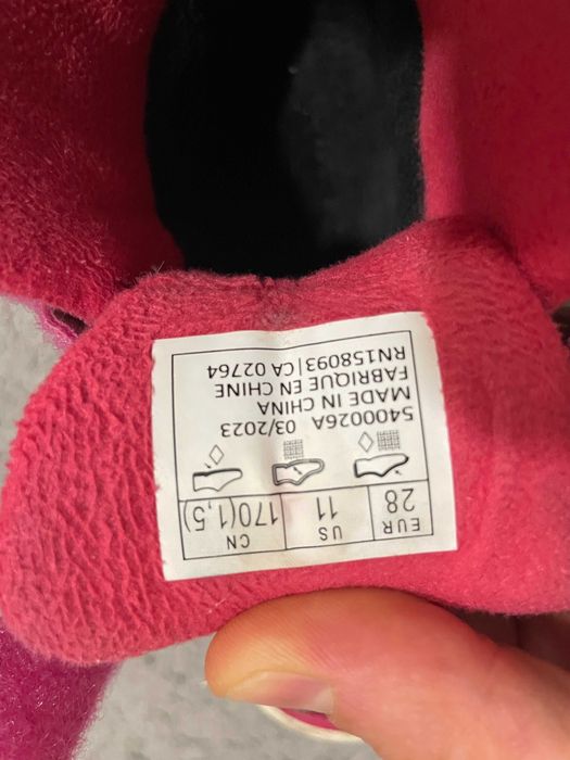 Reima Tec Qing 28, зимові ботинки на дівчинку, рожеві