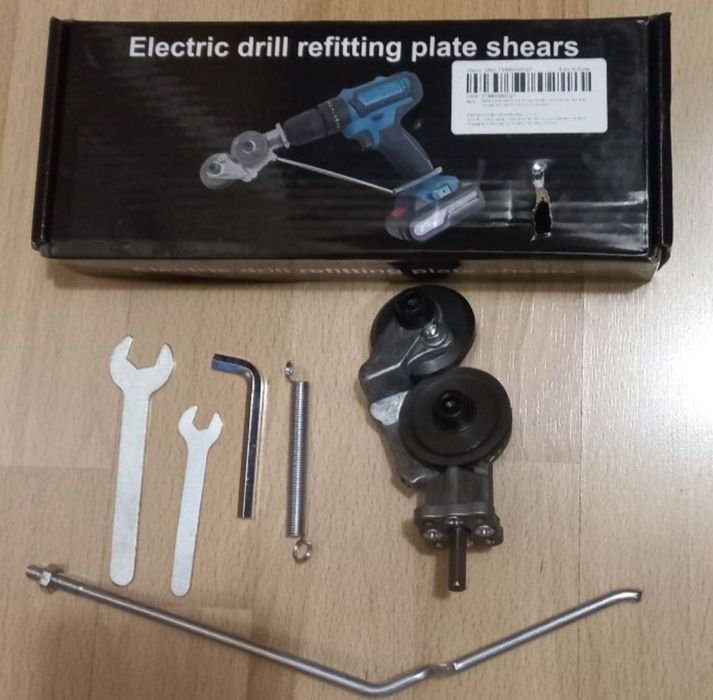 Nożyce do blachy krążkowe do wkrętarki uni