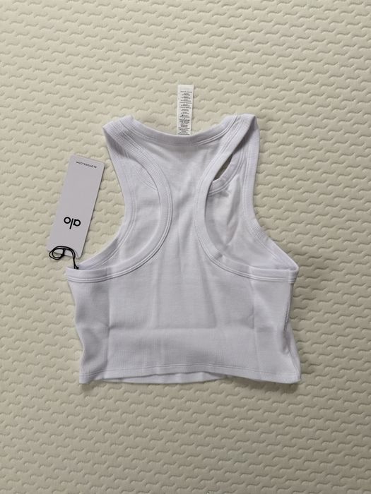 Оригінальний топ Alo Yoga Aspire Tank • White • S