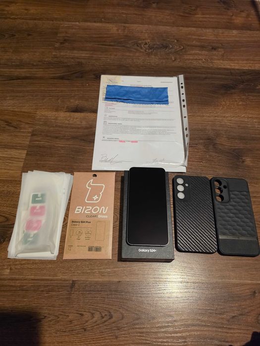 Smartfon Samsung Galaxy S24 Plus 12 GB / 256 GB 5G czarny dodatkowa Gwarancja