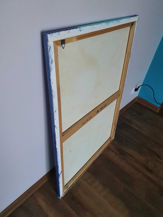obraz  ręcznie malowany 70x100   Można powiesić góra/dół przemiennie