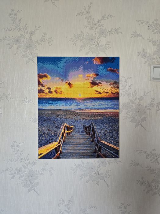 Готовая алмазная мозаика