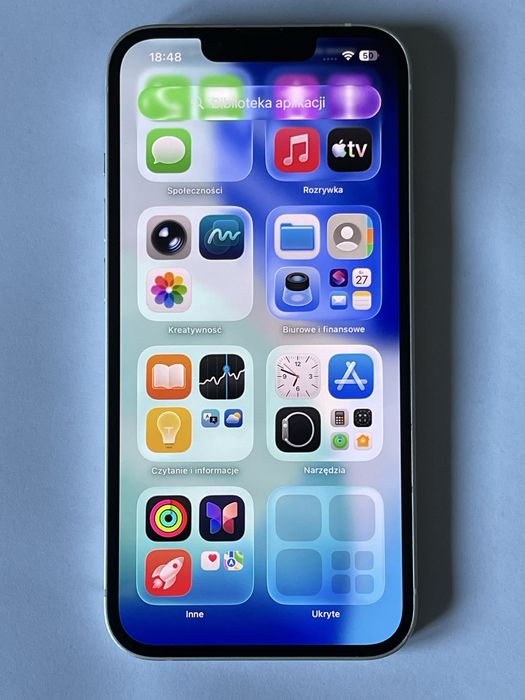 iPhone 13 128GB Starlight | Nowa Bateria 100% | Stan BDB | BOX