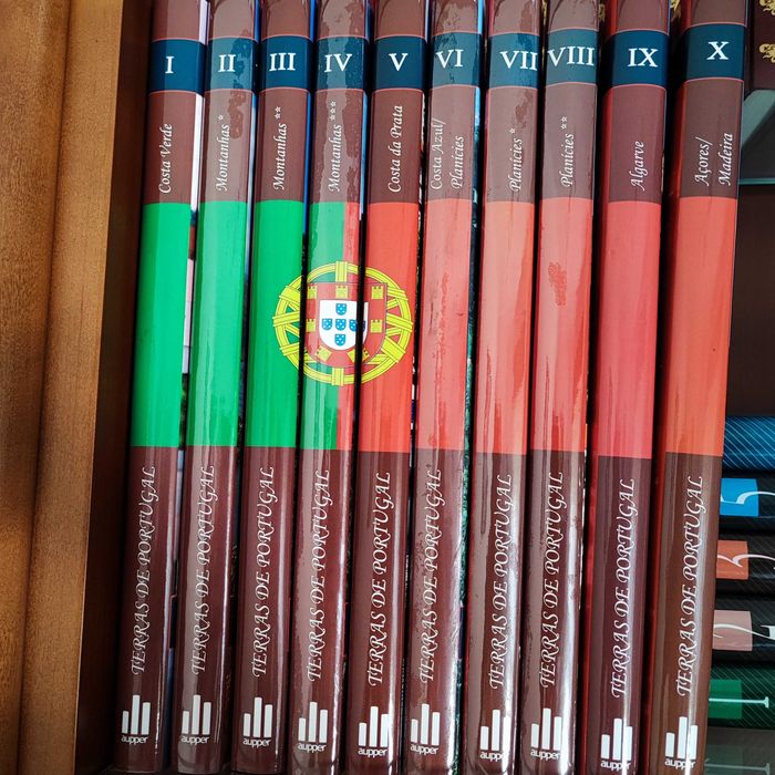 Coleção de livros Terras de Portugal