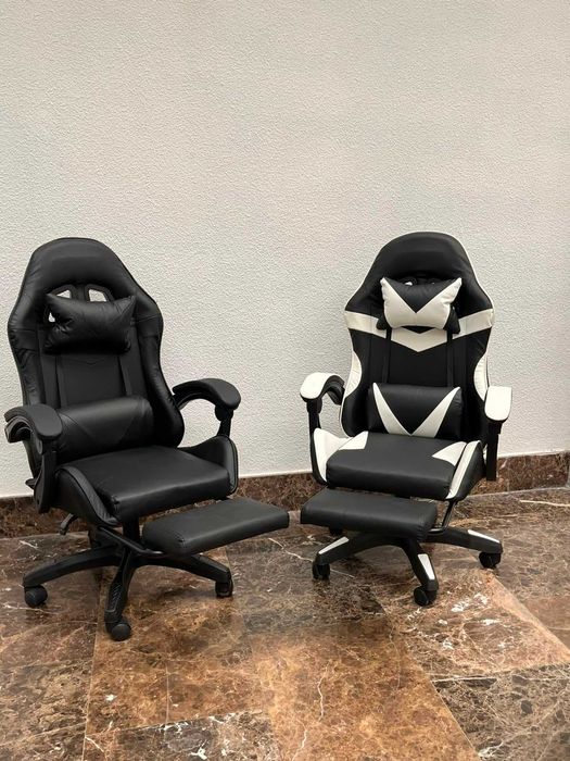 Cadeira Gaming NOVA com Apoio de Pés - Entrega Grátis paga na casa