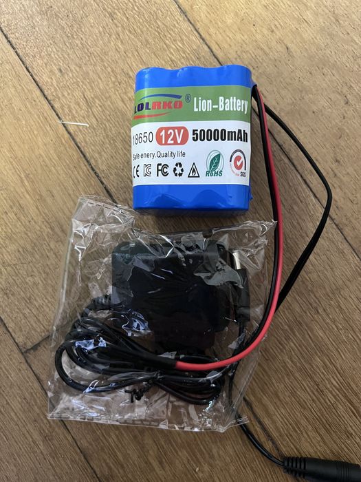 Bateria Recarregável Li-ion 12V 18650 - Nova