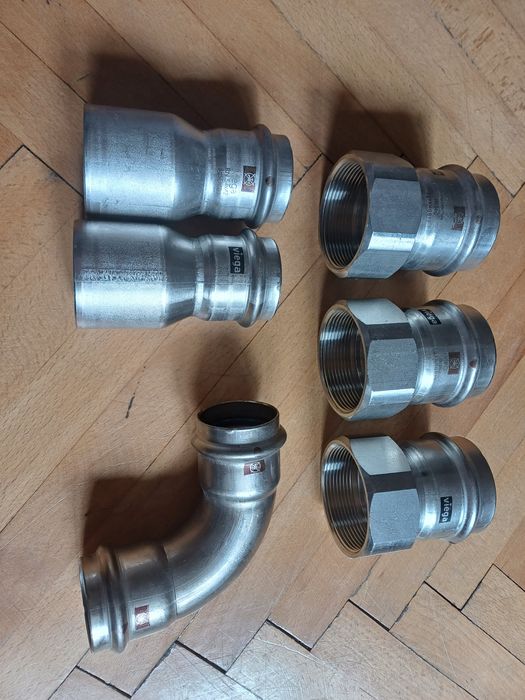 Trójniki,kolanka,zlączki marki viega