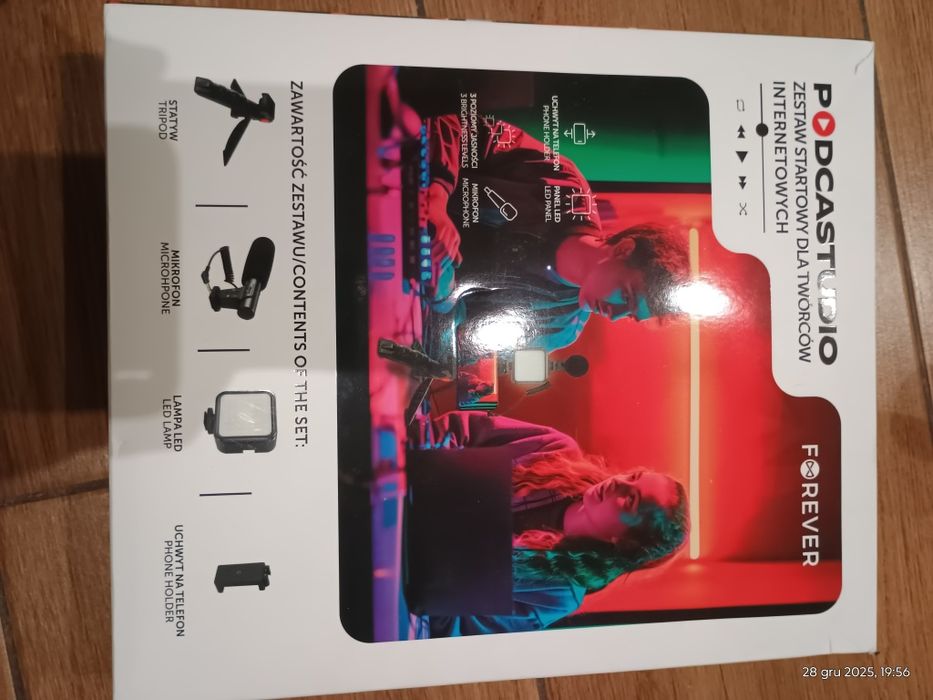 Zestaw małego youtubera/streamera