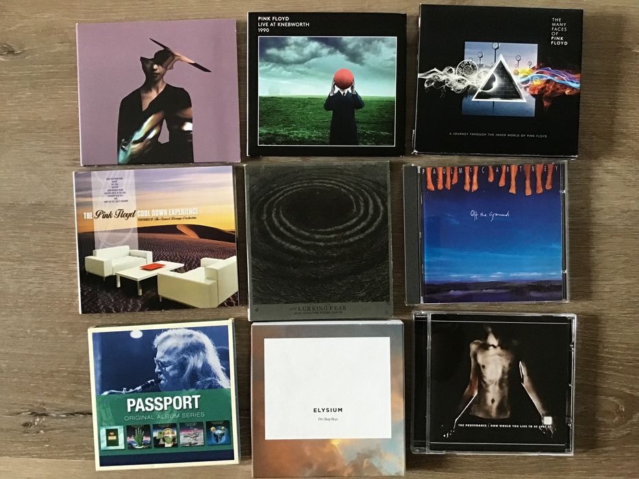 CDs metal , rock letra O + P  todos a 2€