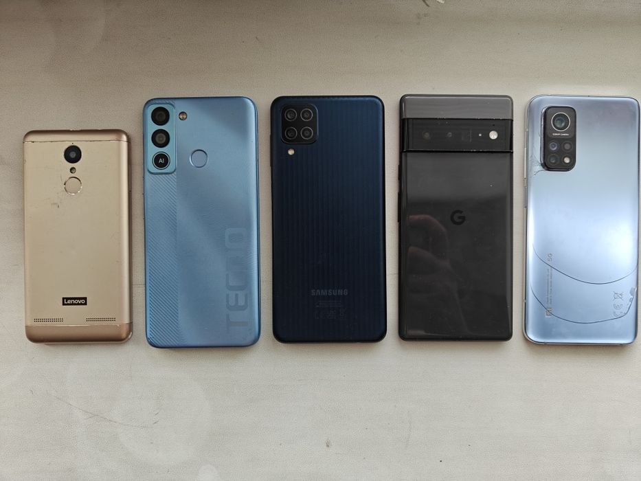 Лот смартфонов(Redmi Note, Samsung) на восстановление