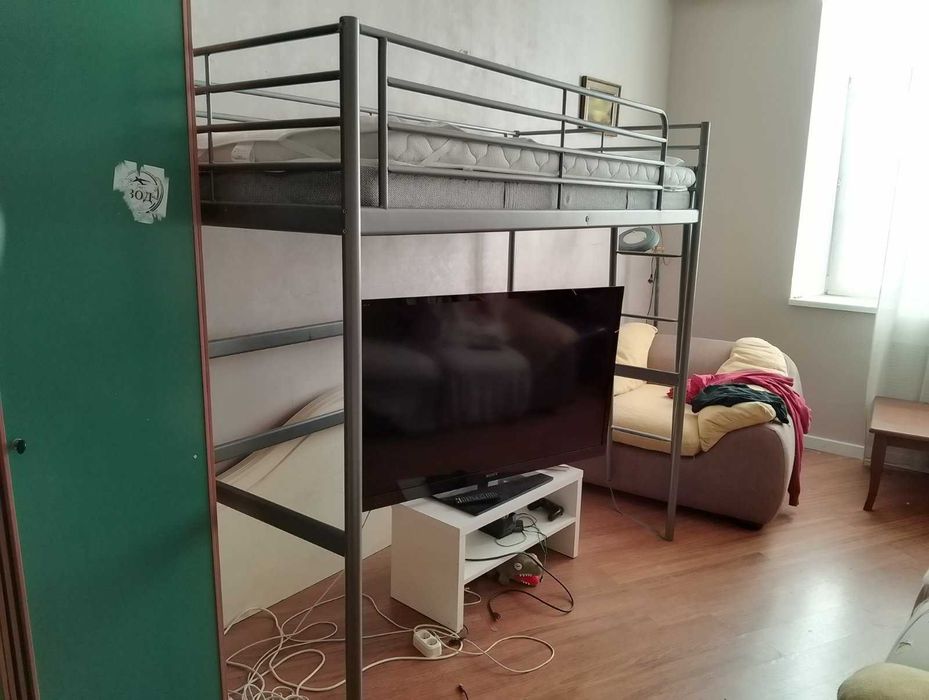 Ліжко металеве чердак для дітей