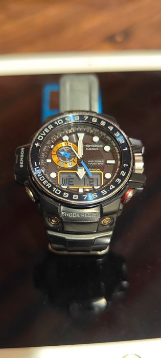 Casio G-shock GWN1000E komplet. Nowy akumulator