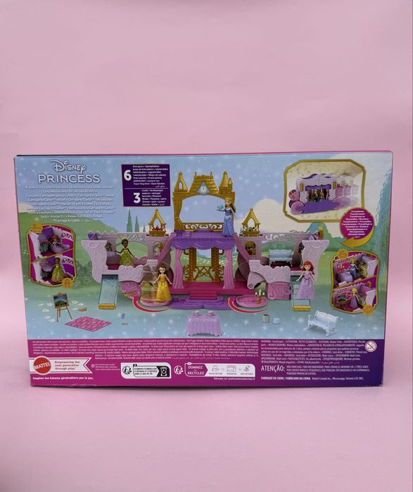 Ігровий набір Disney Карета-замок з мінілялькою Аврора 2 в 1