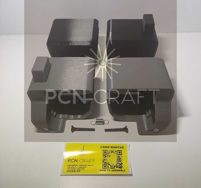 Golf IV e Passat b5 Kit reparação chapeleira cortina cobertura da mala