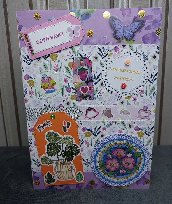 Kartka okolicznościowa Dzien Babci Dla Babci
