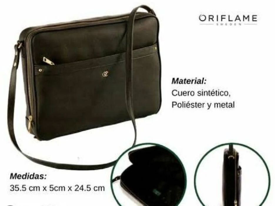 Mala Preta para portátil Oriflame