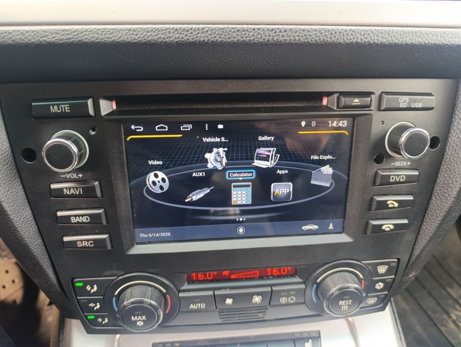 BMW E90 radio 2din android