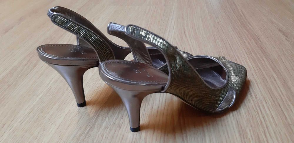 sapatos de salto alto novos, zara, 36
