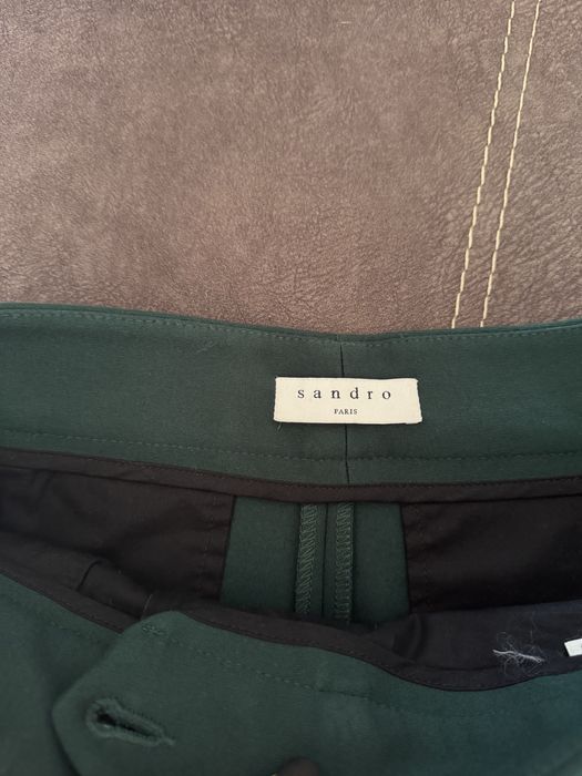 Брюки з боковими смужками sandro