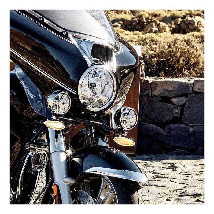 Suporte para Faróis Auxiliares 22mm Aço Inox - BMW R18