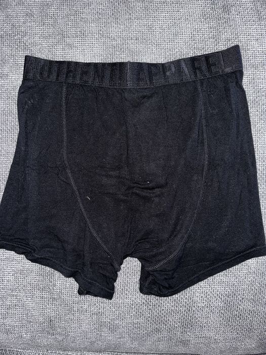 Boxers pretos Authentic Apparel