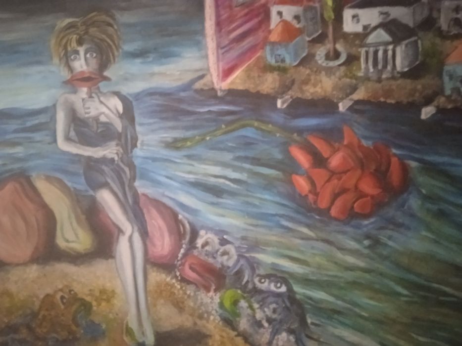 Tela a oleo autor não conhecido