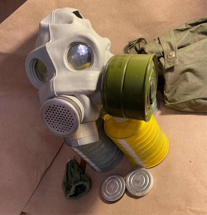 Противогаз протигаз маска КОМПЛЕКТ ПМГ НЕРЕХТА ПМГ-1 + фільтр ЕО-18