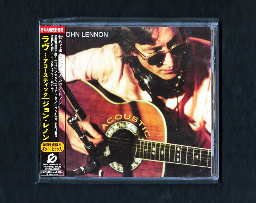 japońskie wydanie CD John Lennon Acoustic