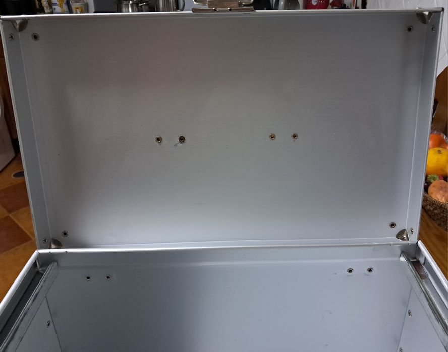 Mala anti-fogo em alumínio organizer