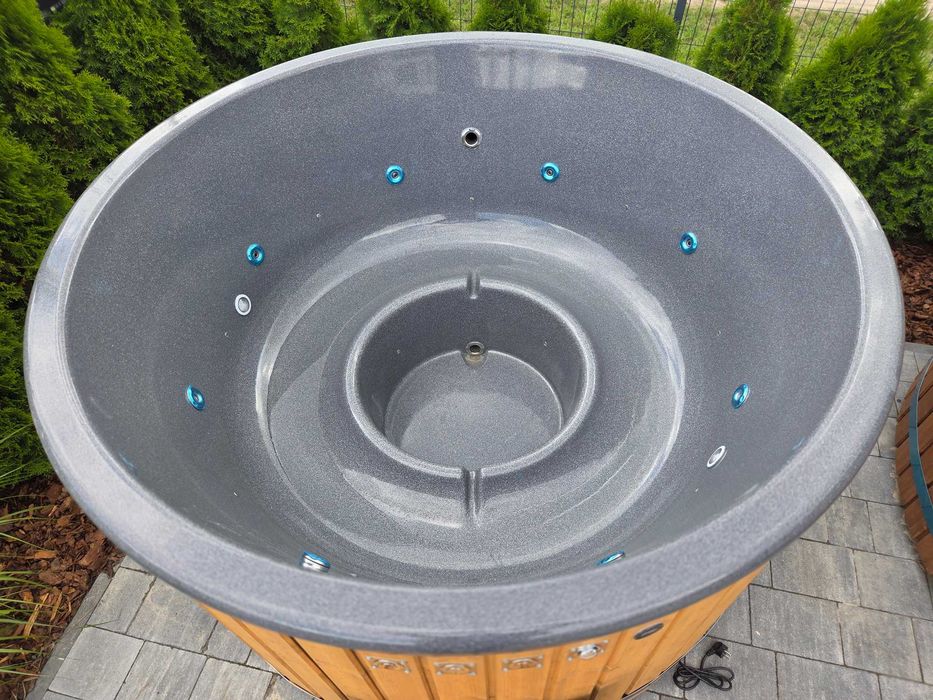 Balia ogrodowa, hot tub, jacuzzi ogrodowe, bania ruska, gorąca beczka 200 cm