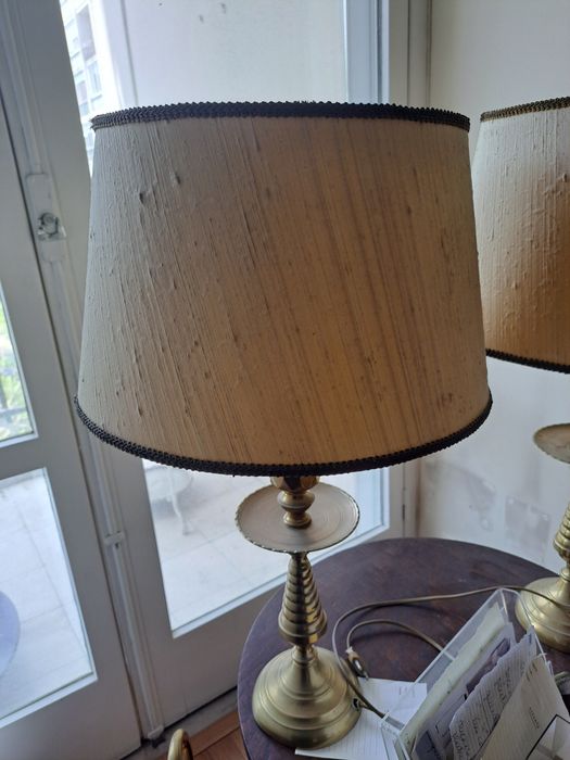 Candeeiros de latão Sala 2 unidades