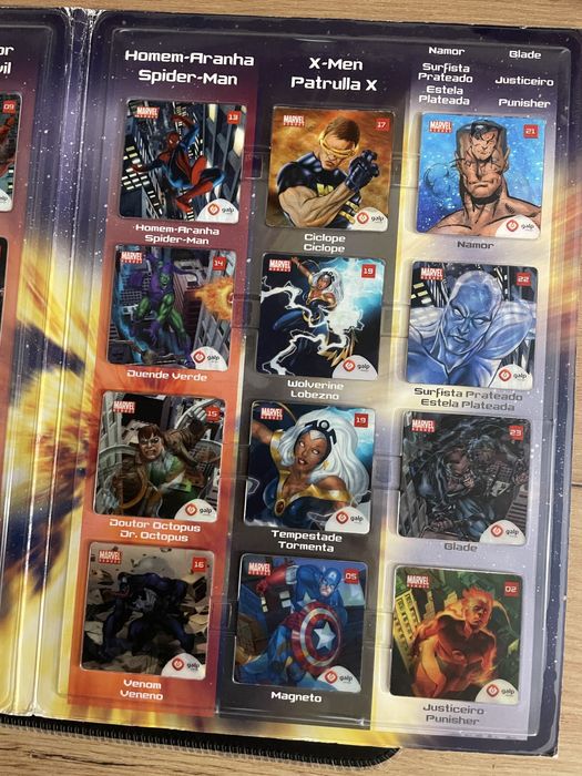 Marvel Axtion Flix album galp