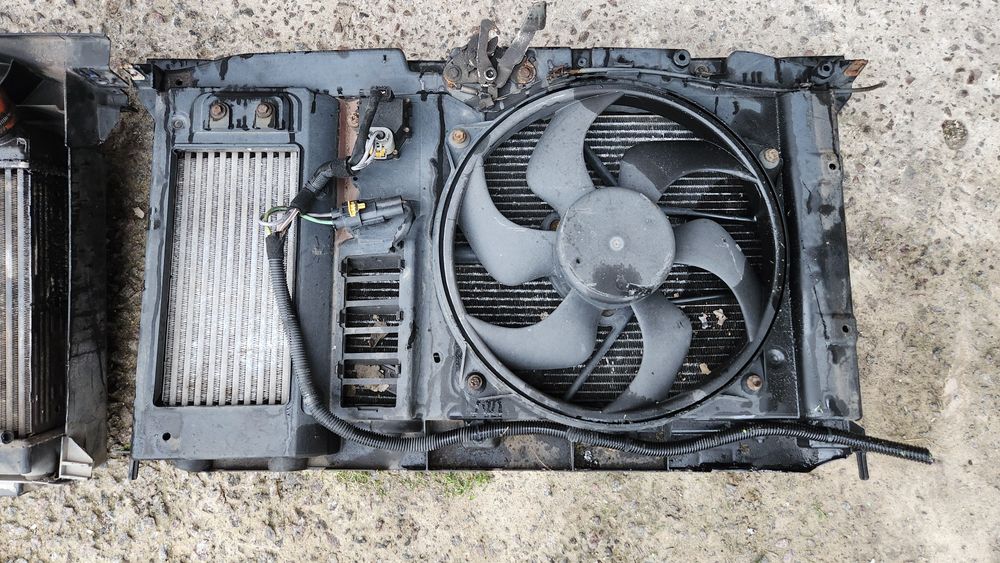 Телевізор передня панель радіаторів вентилятор радіатори Peugeot Citro