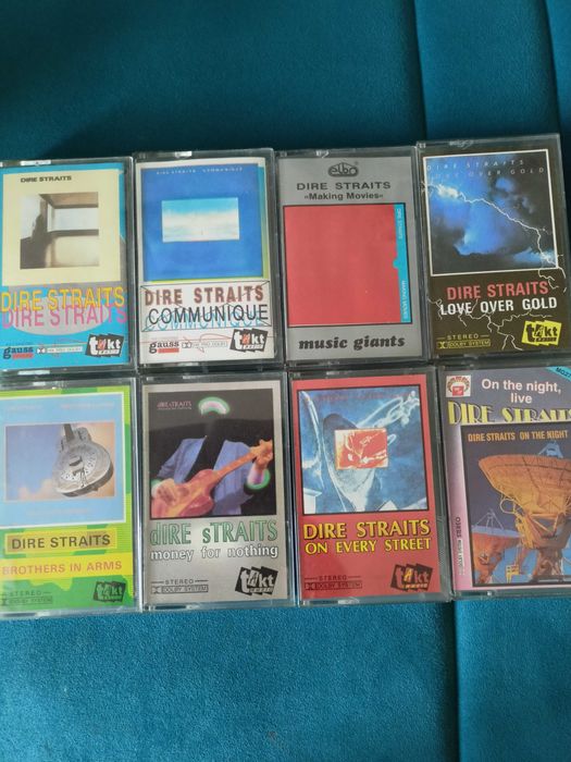 Dire straits i mark knopfler kasety